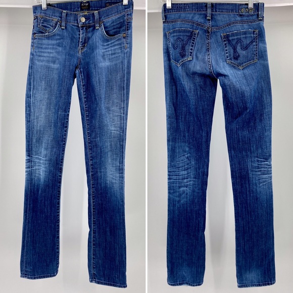 Citizens Of Humanity Denim - COH-Size 25-Ava Stretch Low Waist Staight Leg